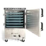 Tủ nấu cơm 6 khay điện gas QH-6KDR